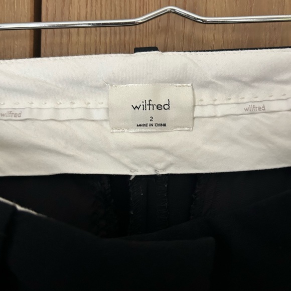 Aritzia Effortless Pant - Black Wide Leg Trousers - Picture 2 of 6